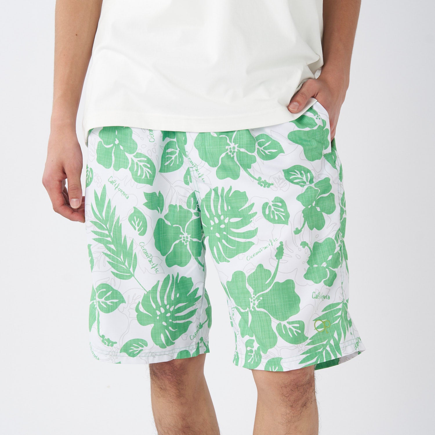 オーシャンパシフィック Ocean Pacific SD トランクス【返品不可商品】 （GRN） GRN