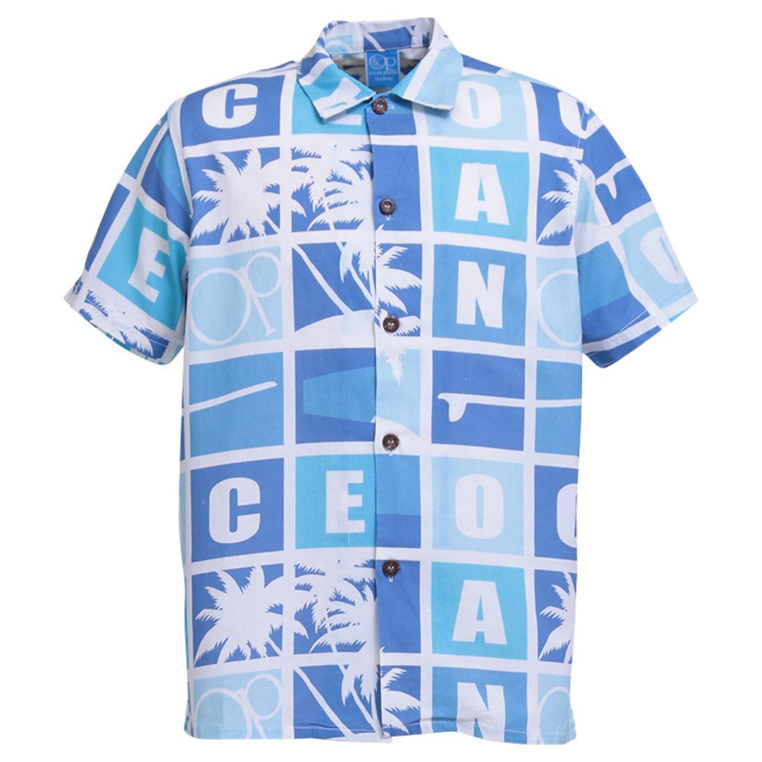 S/S.シャツ BLU