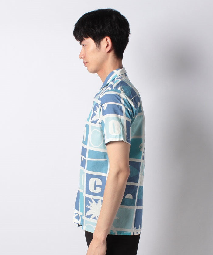 S/S.シャツ BLU
