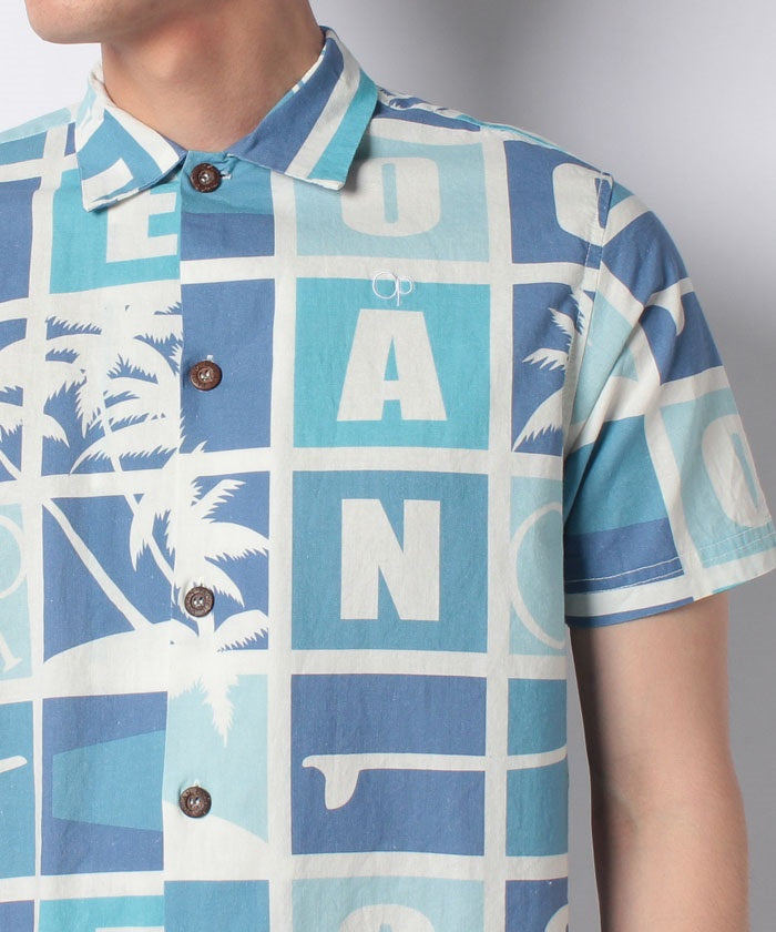 S/S.シャツ BLU