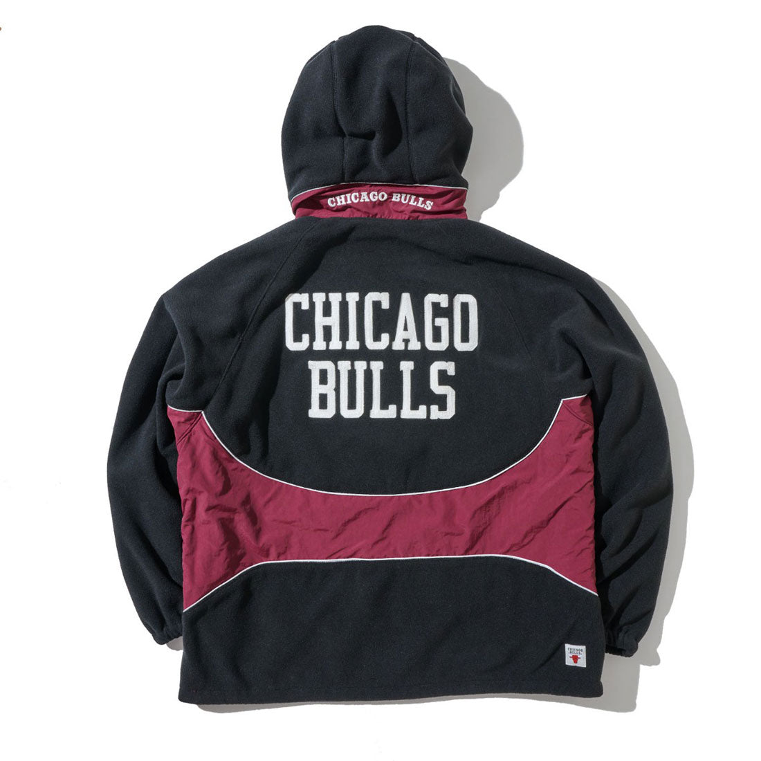 オフ ザ コート バイ エヌビーエー OFF THE COURT by NBA OFF THE COURT BOA FLEECE ANORAK JACKET（オフ ザ コート ボアフリース アノラックジャケット） （BLK/BULLS） BLK/BULLS