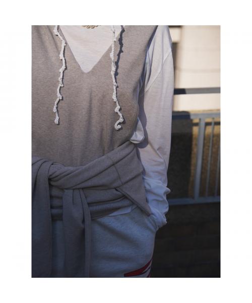 オール oll oll ニット multi way knit foodie 2 pieces set tops 512-05500 （77/ベージュ） 77/ベージュ