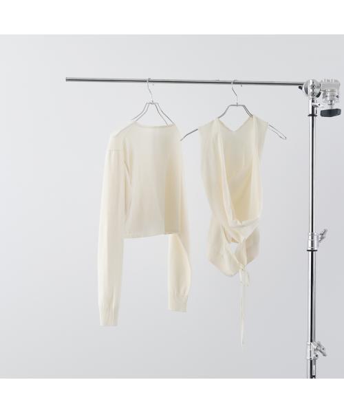 オール oll oll ニット multi way knit foodie 2 pieces set tops 512-05500 （77/ベージュ） 77/ベージュ