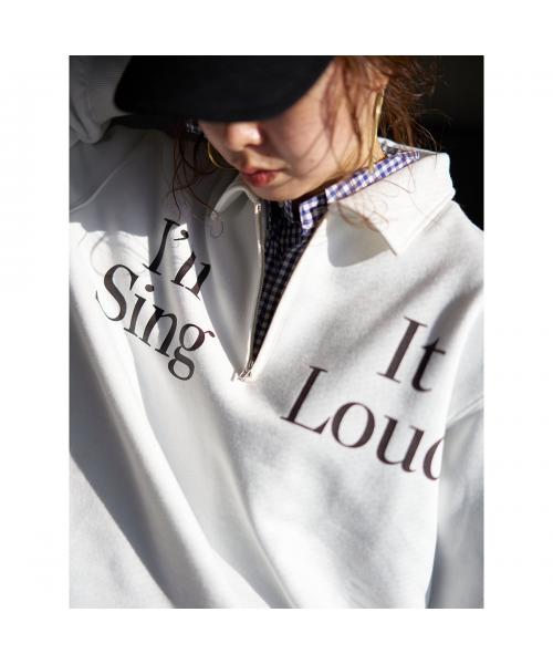 オール oll oll スウェットシャツ Once half zip sweat 452-05516 （77/グレー） 77/グレー