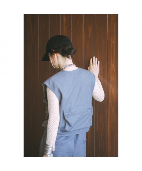 オール oll oll ベスト fishing suit vest 410-05010 （77/グレー） 77/グレー