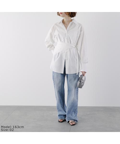 オール oll oll 長袖 シャツ Handy kerchief shirt 51005002 （66/ブルー） 66/ブルー
