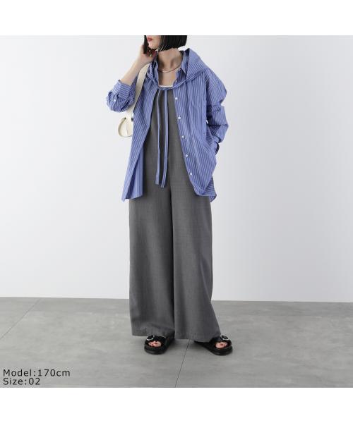 オール oll oll 長袖 シャツ Handy kerchief shirt 51005002 （66/ブルー） 66/ブルー