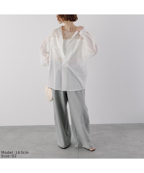 オール oll oll 長袖 シャツ VEIL pullover shirt 510-05011 シアー （10/ホワイト） 10/ホワイト