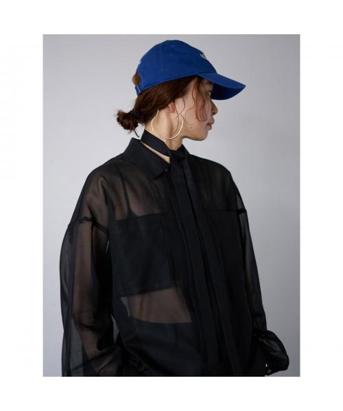 オール oll oll 長袖 シャツ VEIL pullover shirt 510-05011 シアー （10/ホワイト） 10/ホワイト