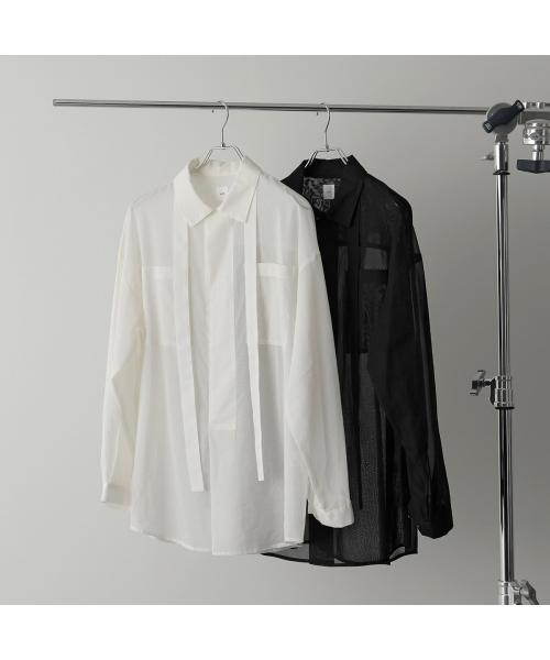 オール oll oll 長袖 シャツ VEIL pullover shirt 510-05011 シアー （10/ホワイト） 10/ホワイト