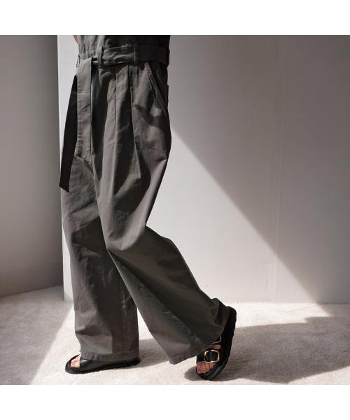 オール oll oll ジャンプスーツ stand collar jumpsuit 512-05517 （85/チャコール） 85/チャコール