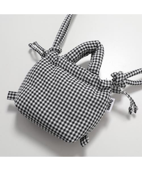 オレンド OLEND OLEND ショルダーバッグ MICRO ONA SOFT BAG チェック柄 （VICHY-BLACK/ブラック他） VICHY-BLACK/ブラック他