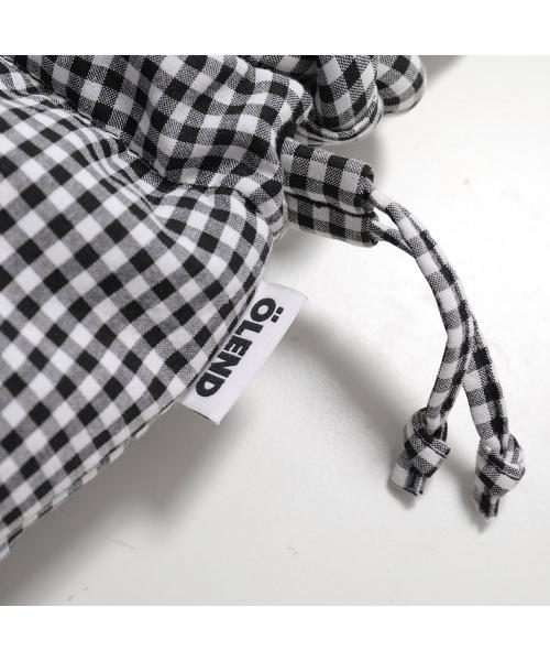 オレンド OLEND OLEND ショルダーバッグ MICRO ONA SOFT BAG チェック柄 （VICHY-BLACK/ブラック他） VICHY-BLACK/ブラック他