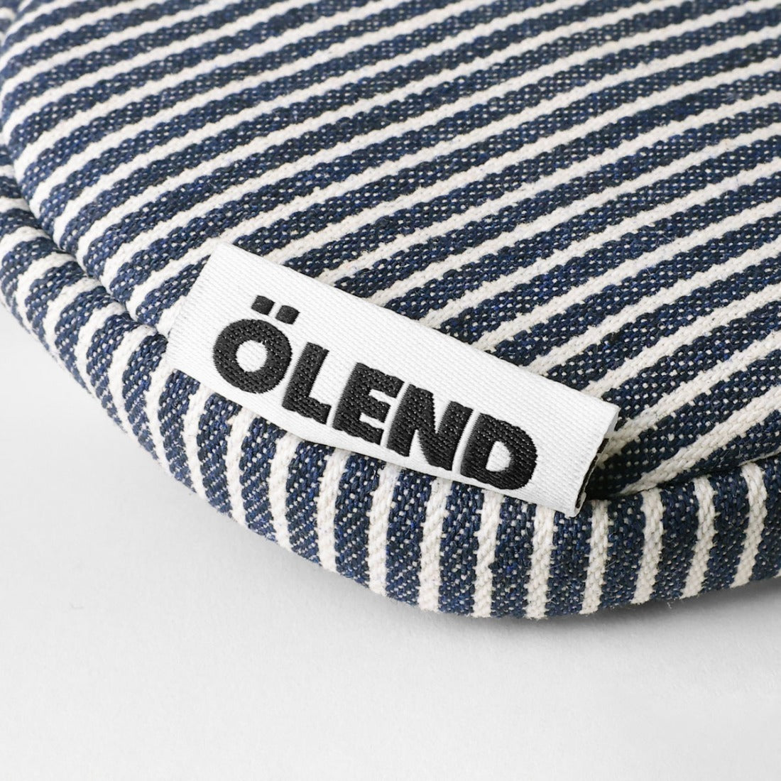 オレンド OLEND ポーチ サーキュラー ミニパース コットン ネイビー ストライプ CIRCULAR MINI PURSE COTTON （コットン ネイビー ストライプ） コットン ネイビー ストライプ