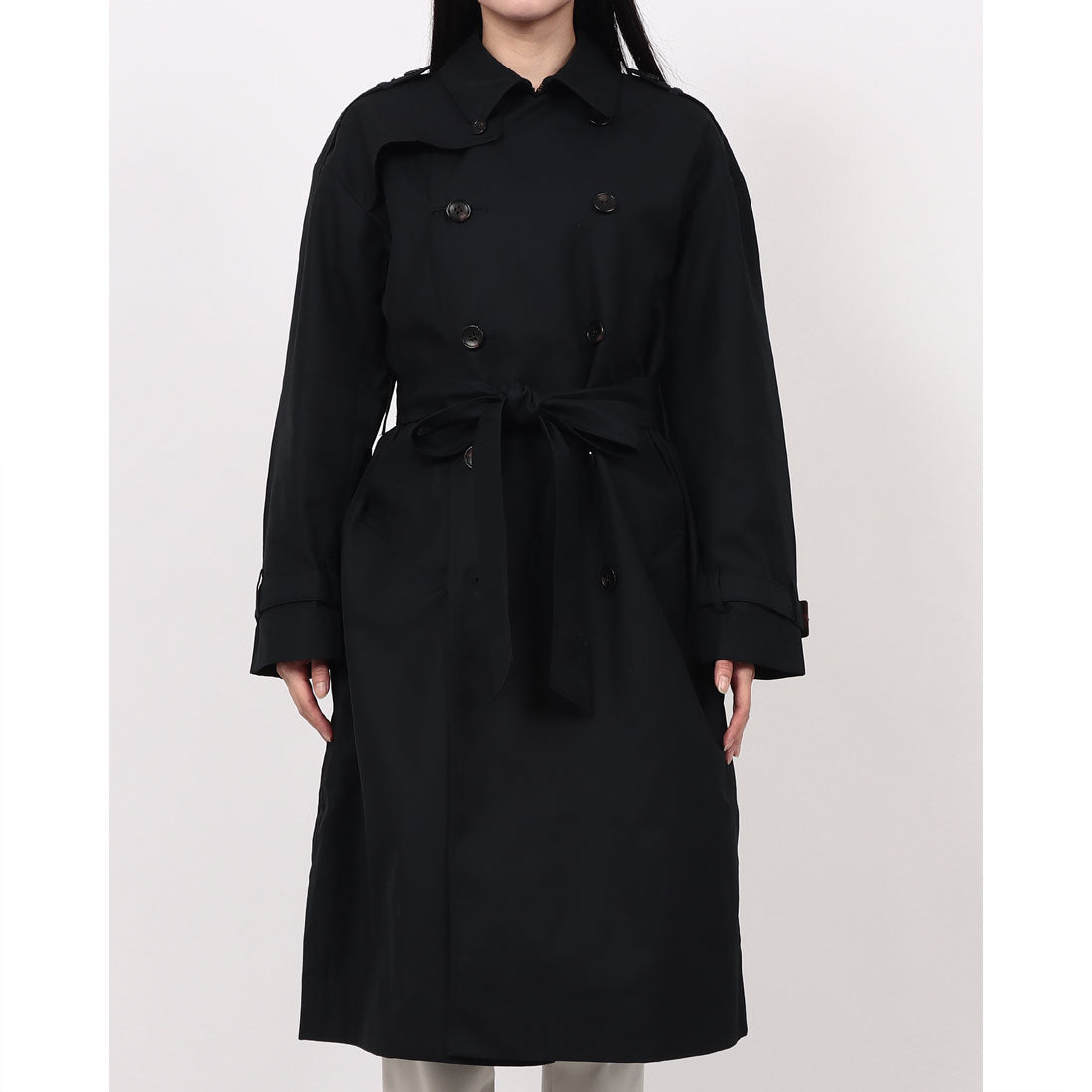 オムネス スプレモ OMNES Supremo トレンチコート （ネイビー） ネイビー