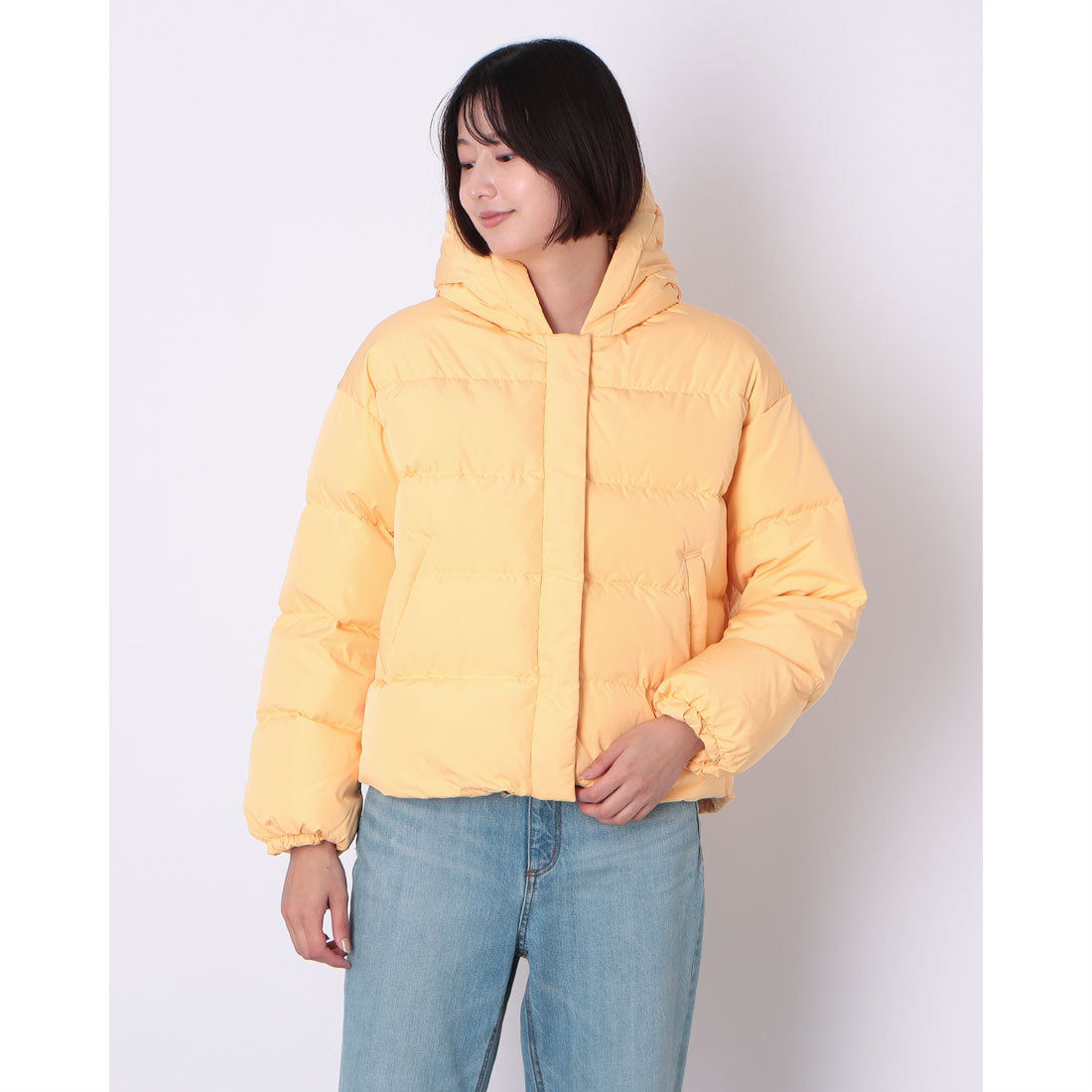 オムネス スプレモ OMNES Supremo ハンガリーダウンショート丈ジャケット （イエロー） イエロー