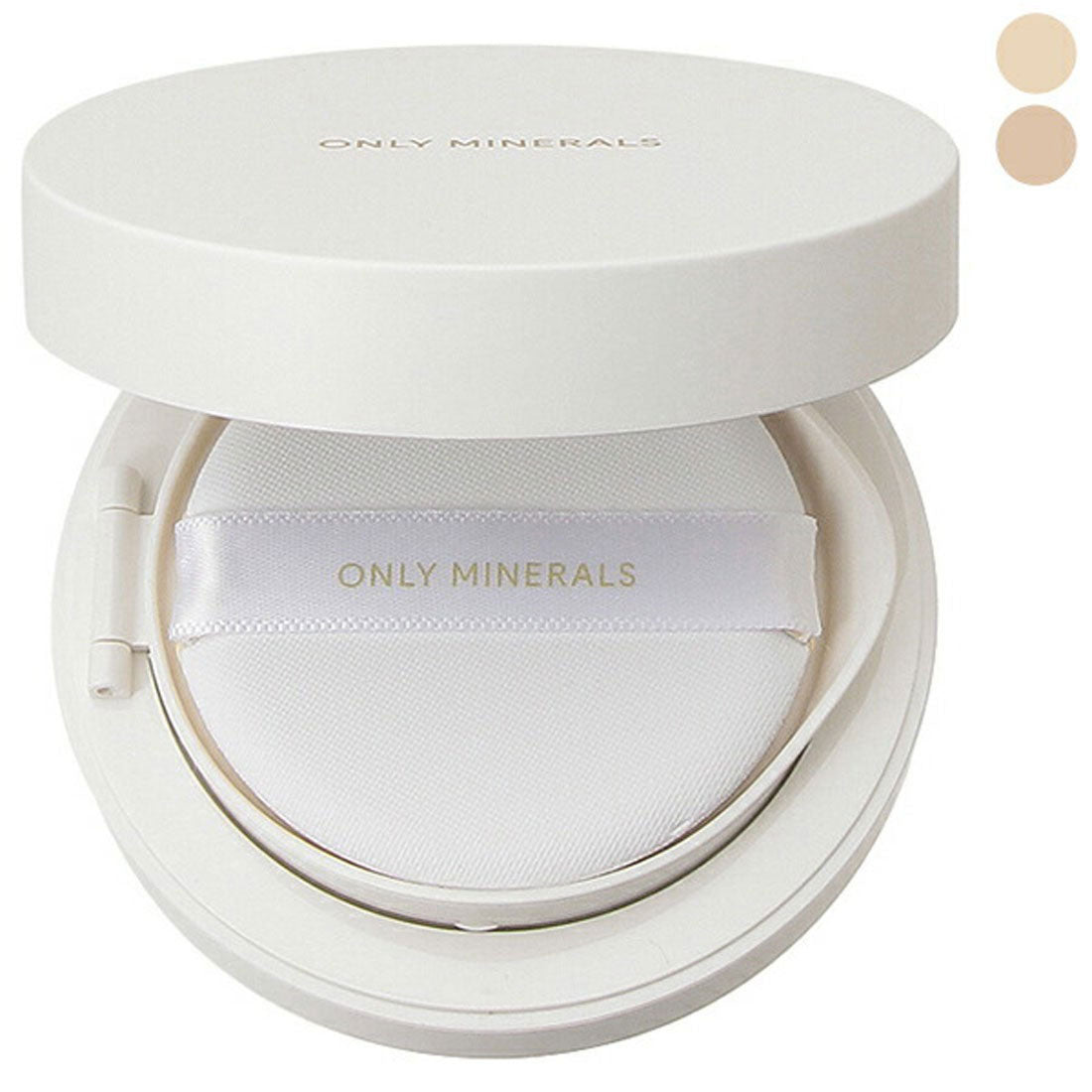 オンリーミネラル ONLY MINERALS 薬用 リンクルホワイト クッションBB SPF25 PA++ 11g 【ケース付】  【医薬部外品】【返品不可商品】,オークル