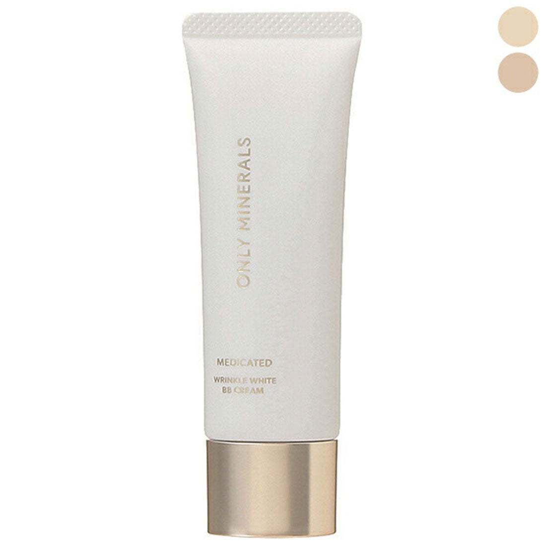 オンリーミネラル ONLY MINERALS 薬用 リンクルホワイト BBクリーム SPF25 PA++ 25g  【医薬部外品】【返品不可商品】,オークル