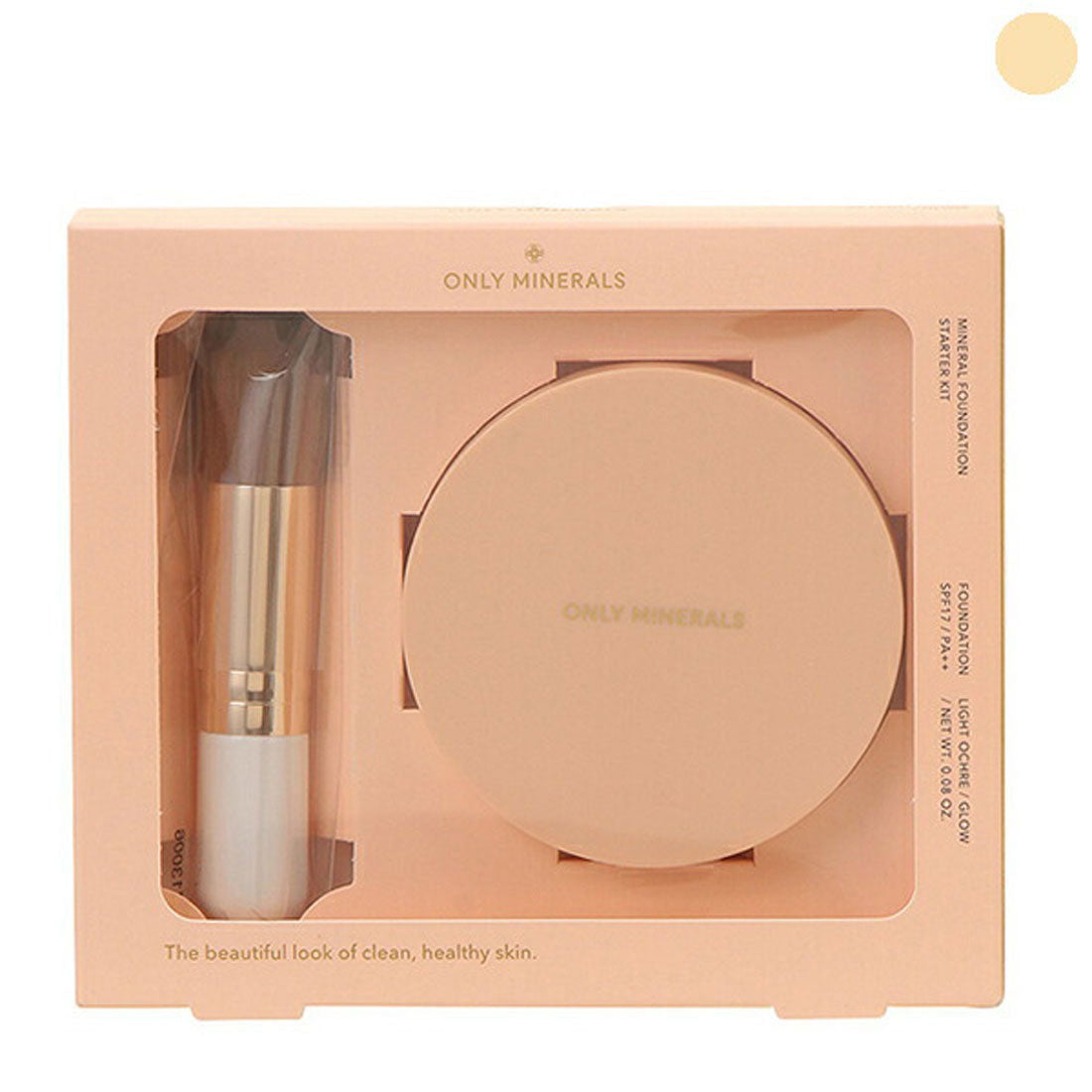 オンリーミネラル ONLY MINERALS ファンデーションスターターキット【返品不可商品】,5 ライトオークル