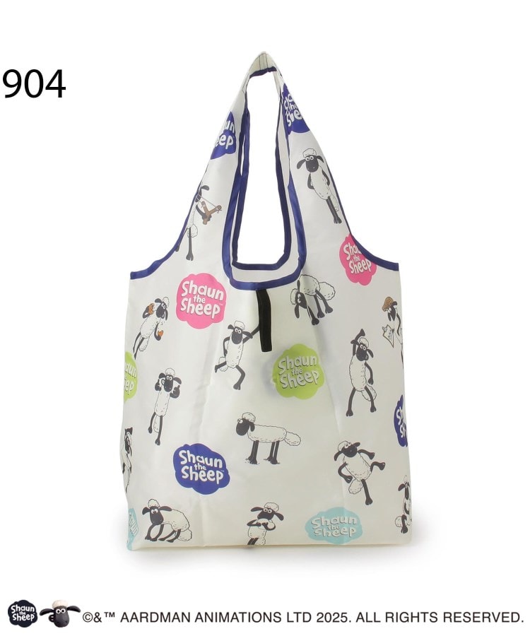 ワンズテラス one'sterrace 【ワンズテラス限定】ひつじのショーン エコバッグ （ピンク(972)） ピンク(972)