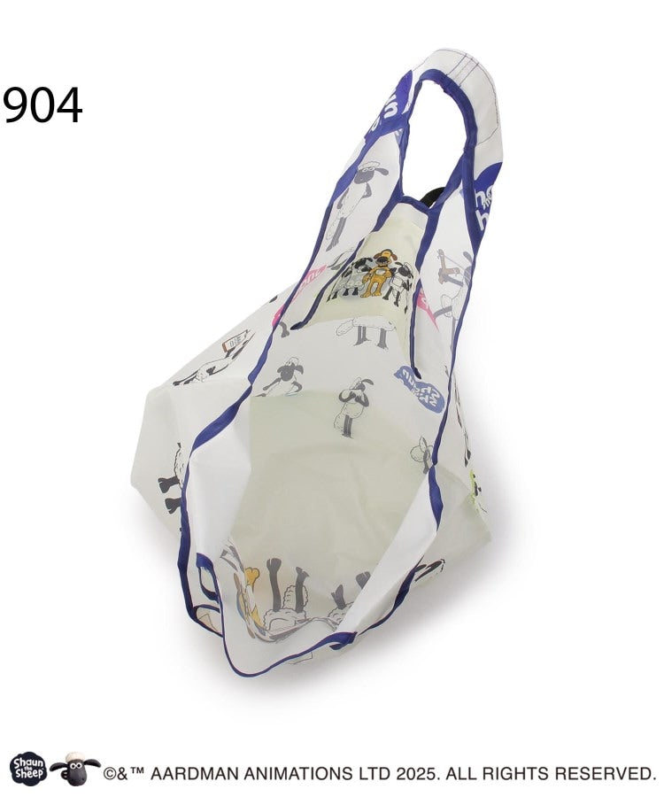 ワンズテラス one'sterrace 【ワンズテラス限定】ひつじのショーン エコバッグ （ピンク(972)） ピンク(972)