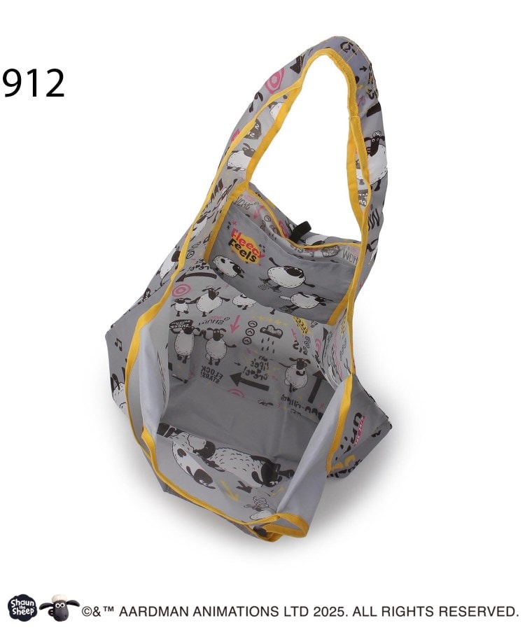 ワンズテラス one'sterrace 【ワンズテラス限定】ひつじのショーン エコバッグ （ピンク(972)） ピンク(972)