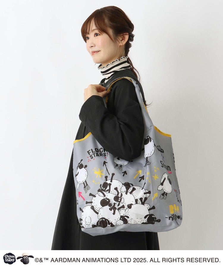 ワンズテラス one'sterrace 【ワンズテラス限定】ひつじのショーン エコバッグ （ピンク(972)） ピンク(972)