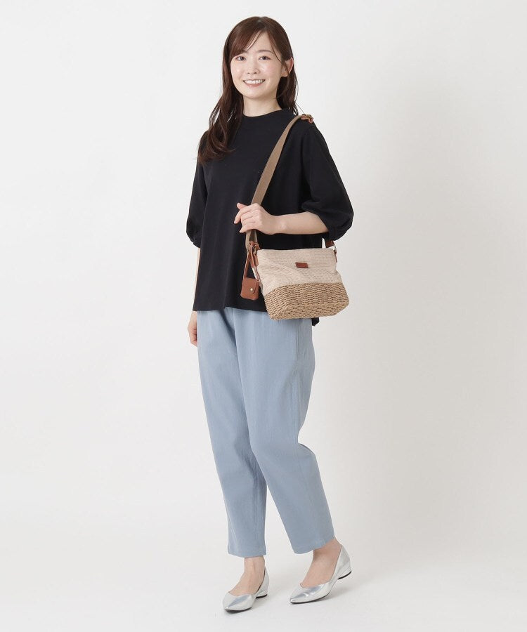 ワンズテラス one'sterrace ◆toleur トーラ ペーパー編みショルダー （ベージュ(952)） ベージュ(952)