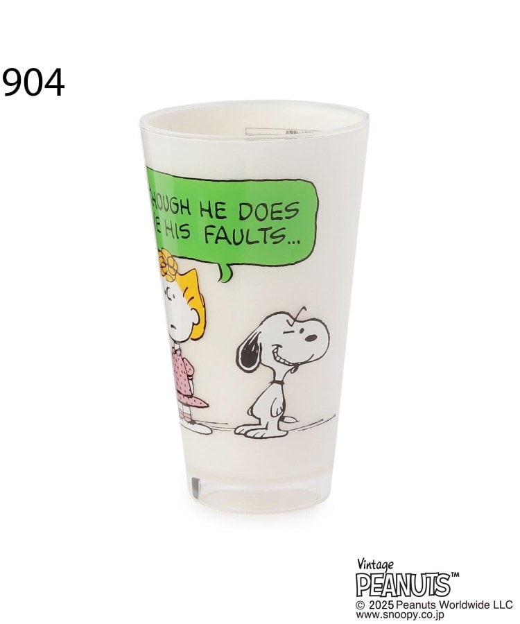ワンズテラス one'sterrace SNOOPY アクリルタンブラー L 620ml【返品不可商品】 （ピンク(972)） ピンク(972)