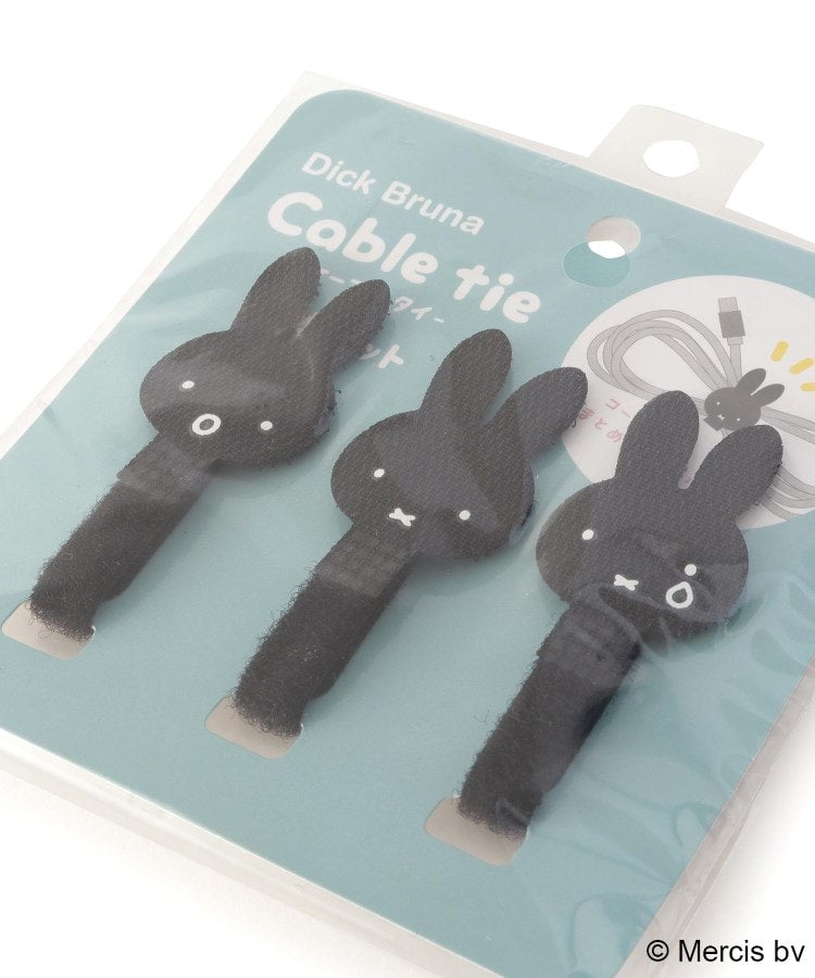 ワンズテラス one'sterrace ◆Dick Bruna miffy ケーブルタイ 3P （ホワイト(901)） ホワイト(901)