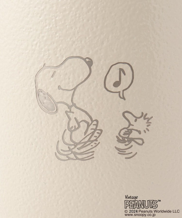 ワンズテラス one'sterrace SNOOPY 蓋つきステンレスマグ tall 460ml【返品不可商品】 （アイボリー(904)） アイボリー(904)