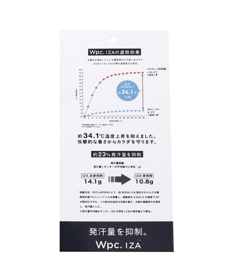 ワンズテラス one'sterrace Wpc. IZA WINDRESISTANT 折傘 （グレー(912)） グレー(912)