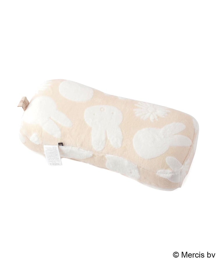 ワンズテラス one'sterrace Dick Bruna miffy 腰あてクッション コロコロオハナ （ベージュ(952)） ベージュ(952)