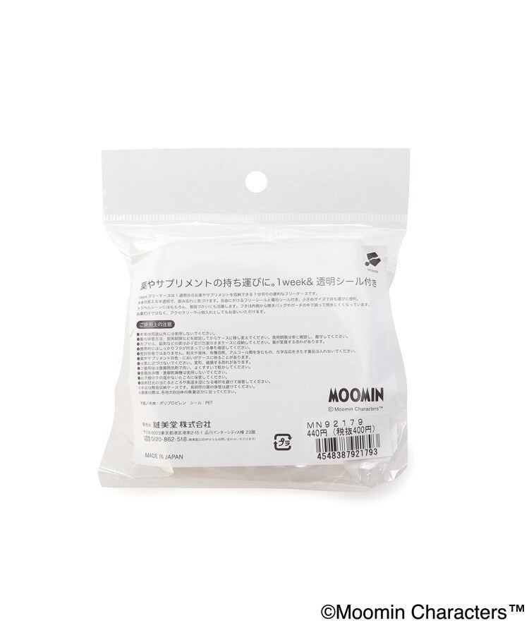 ワンズテラス one'sterrace ◆MOOMIN 7daysフリーケース （クリスタル(900)） クリスタル(900)