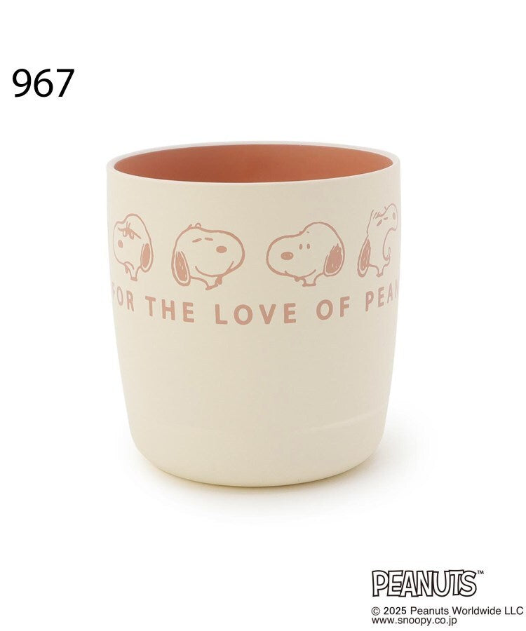 ワンズテラス one'sterrace ◆SNOOPY カップ 300ml【返品不可商品】 （オレンジ(967)） オレンジ(967)