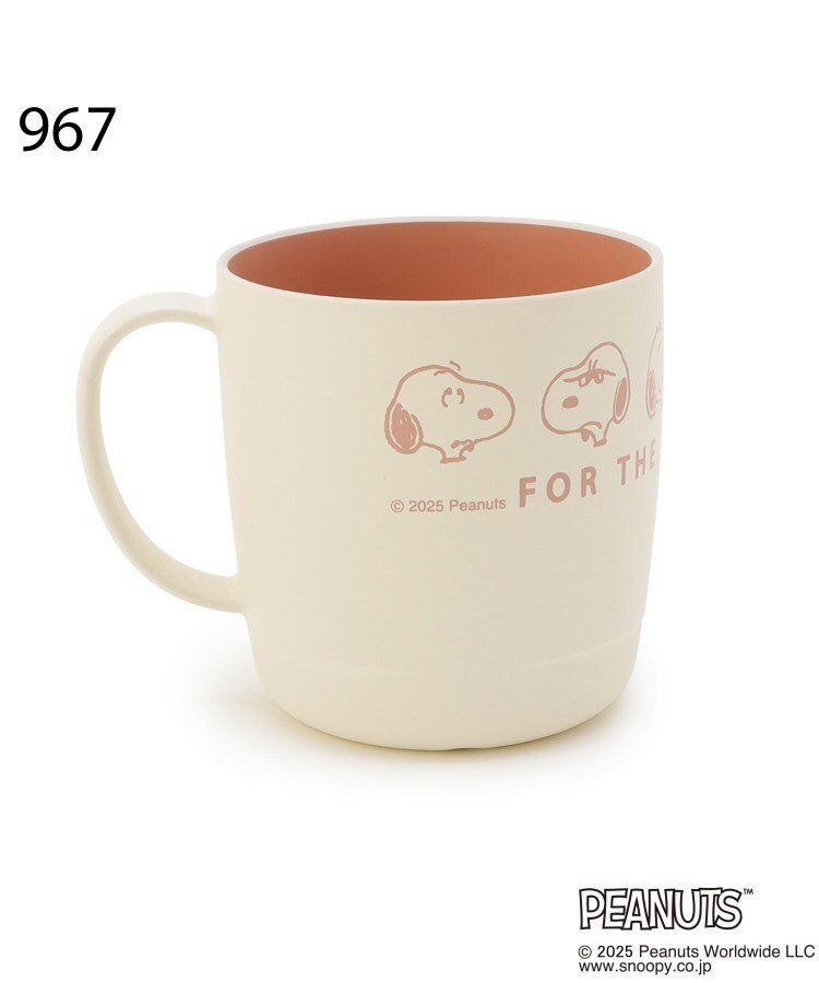 ワンズテラス one'sterrace ◆SNOOPY カップ 300ml【返品不可商品】 （オレンジ(967)） オレンジ(967)