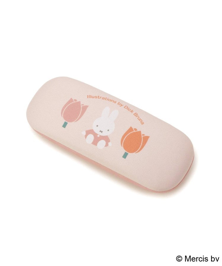 ワンズテラス one'sterrace ◆【先行販売】Dick Bruna miffy メガネケース strawberry&tulip （アイボリー(904)） アイボリー(904)