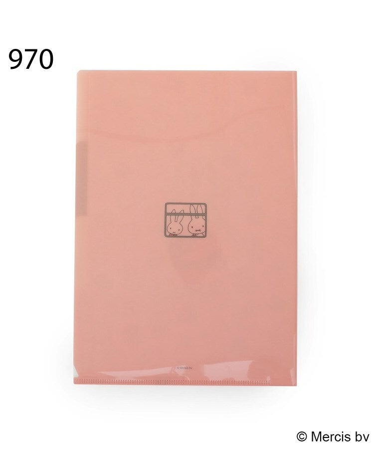 ワンズテラス one'sterrace ◆【先行販売】Dick Bruna miffy ポケットクリアファイル A5 （グレー(912)） グレー(912)