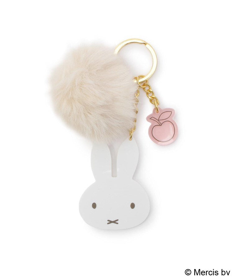ワンズテラス one'sterrace ◆【先行販売】Dick Bruna miffy ファー付きアクリルキーホルダー （ピンク(972)） ピンク(972)