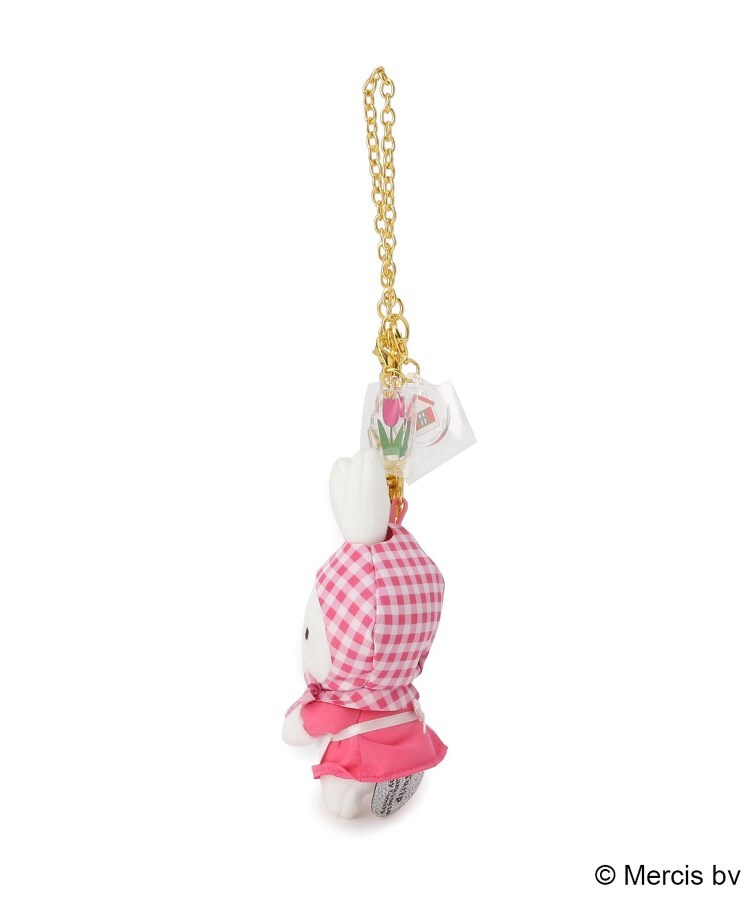 ワンズテラス one'sterrace ◆Dick Bruna miffy ちょっこりサンキューマスコット strawberry&tulip （レッド(962)） レッド(962)