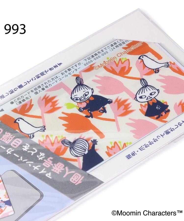 ワンズテラス one'sterrace ◆MOOMIN マイナンバー保護シール ミイ （ピンク(972)） ピンク(972)