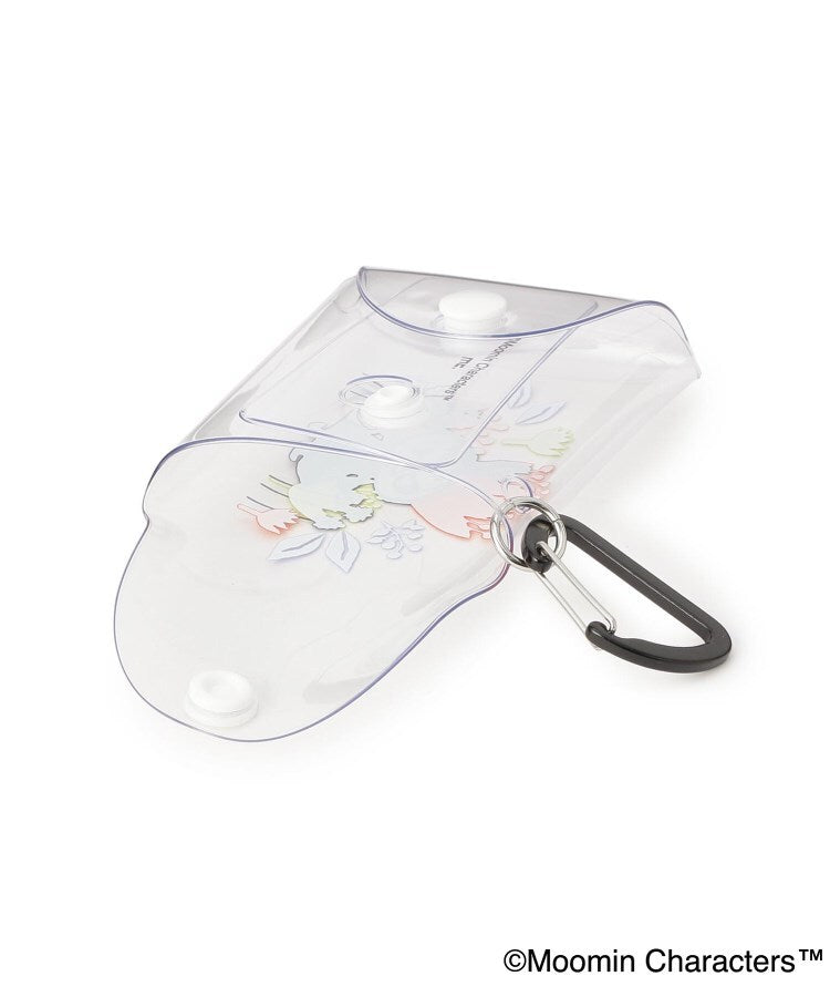 ワンズテラス one'sterrace ◆【ワンズテラス限定】MOOMIN クリアマルチケース SS お花とミイ花 （クリスタル(900)） クリスタル(900)