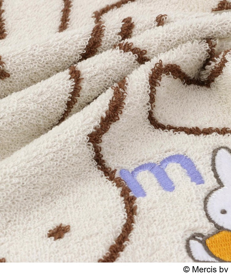 ワンズテラス one'sterrace ◆Dick Bruna miffy イニシャルタオルハンカチ M （アイボリー(904)） アイボリー(904)