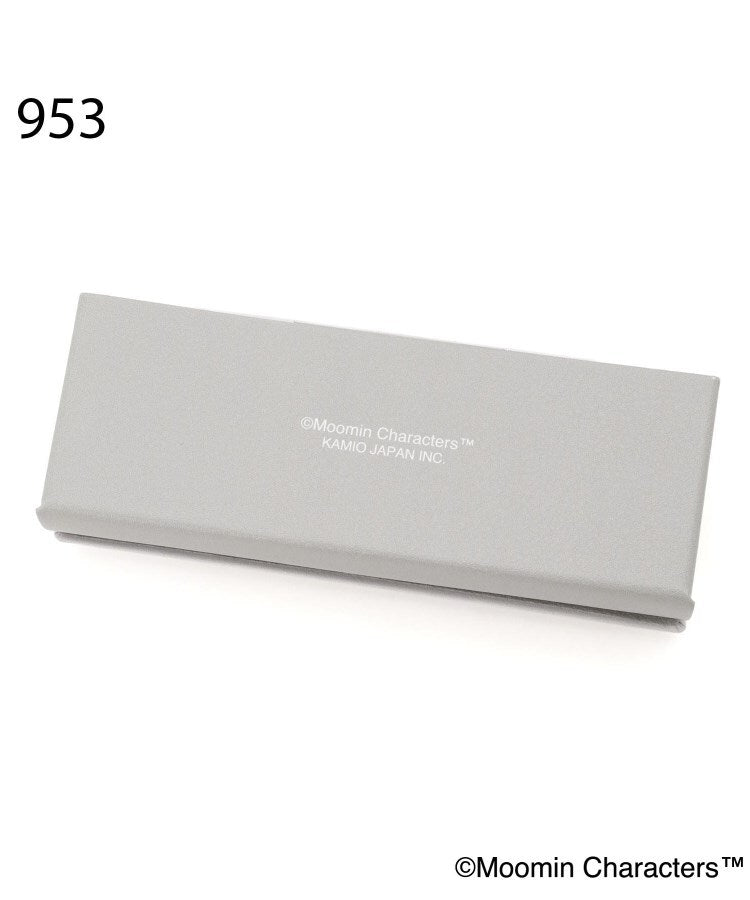ワンズテラス one'sterrace ◆MOOMIN クロス付メガネケース （チャコールグレー(913)） チャコールグレー(913)