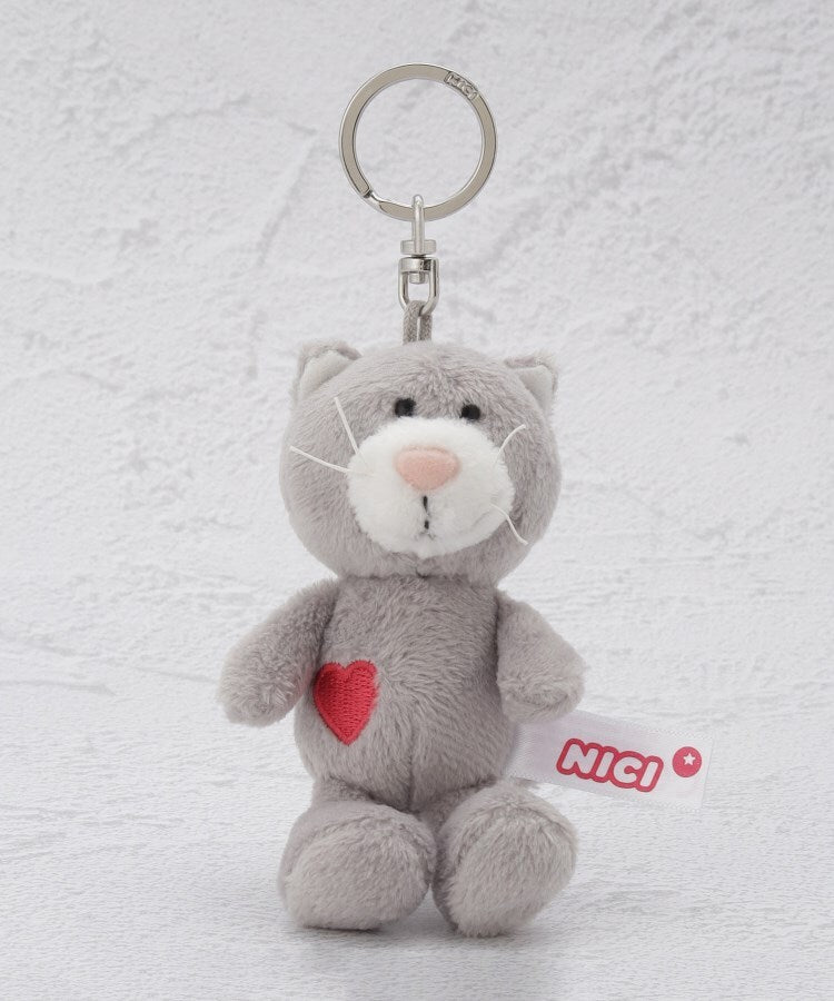 ワンズテラス one'sterrace ◆NICI キーリングBB グレーキャット （グレー(912)） グレー(912)