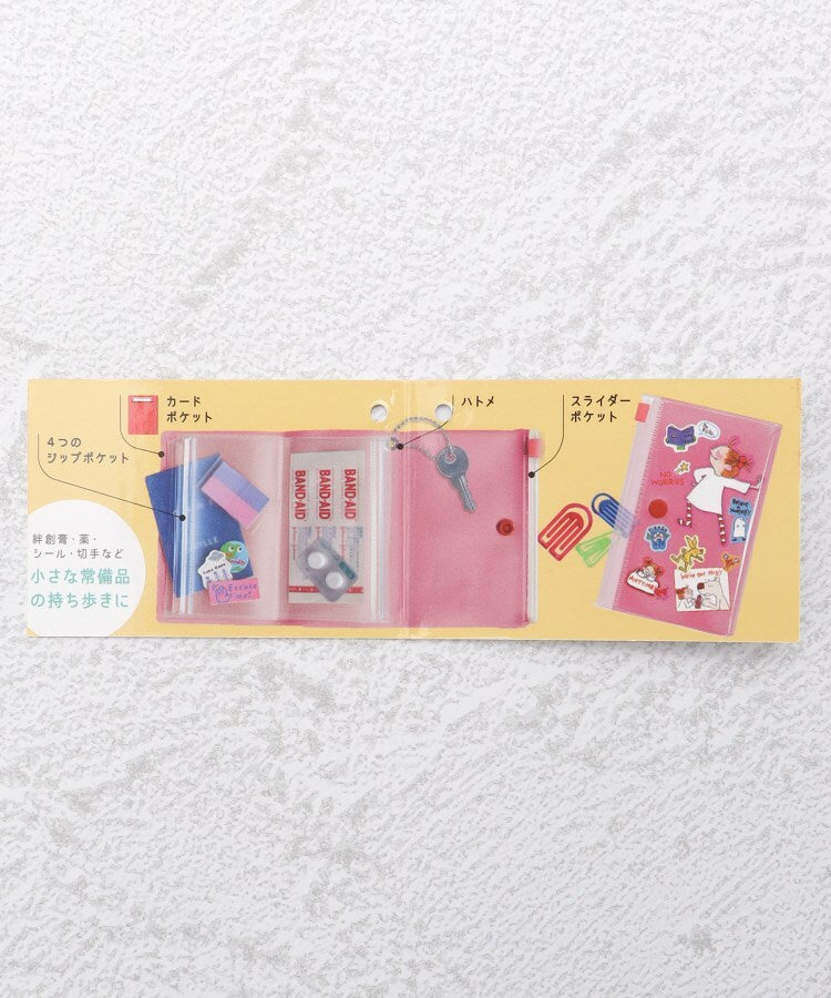 ワンズテラス one'sterrace ◆COCOちゃん TIDYちまちま仕分けるポーチ （ピンク(972)） ピンク(972)