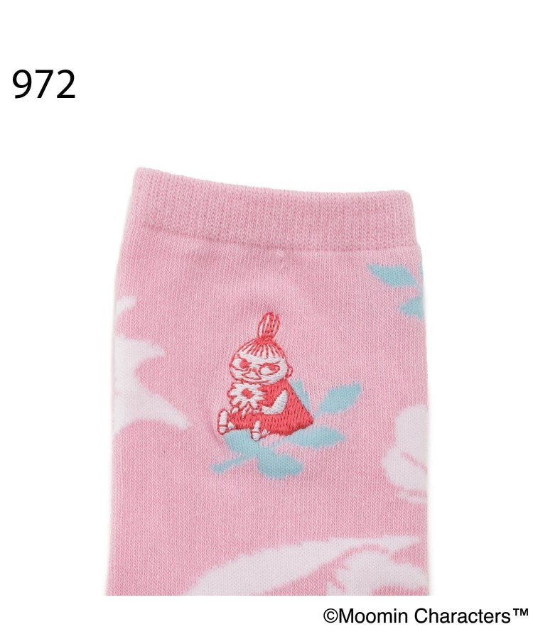 ワンズテラス one'sterrace ◆MOOMIN 刺繍ソックス 母の日 （ピンク(972)） ピンク(972)
