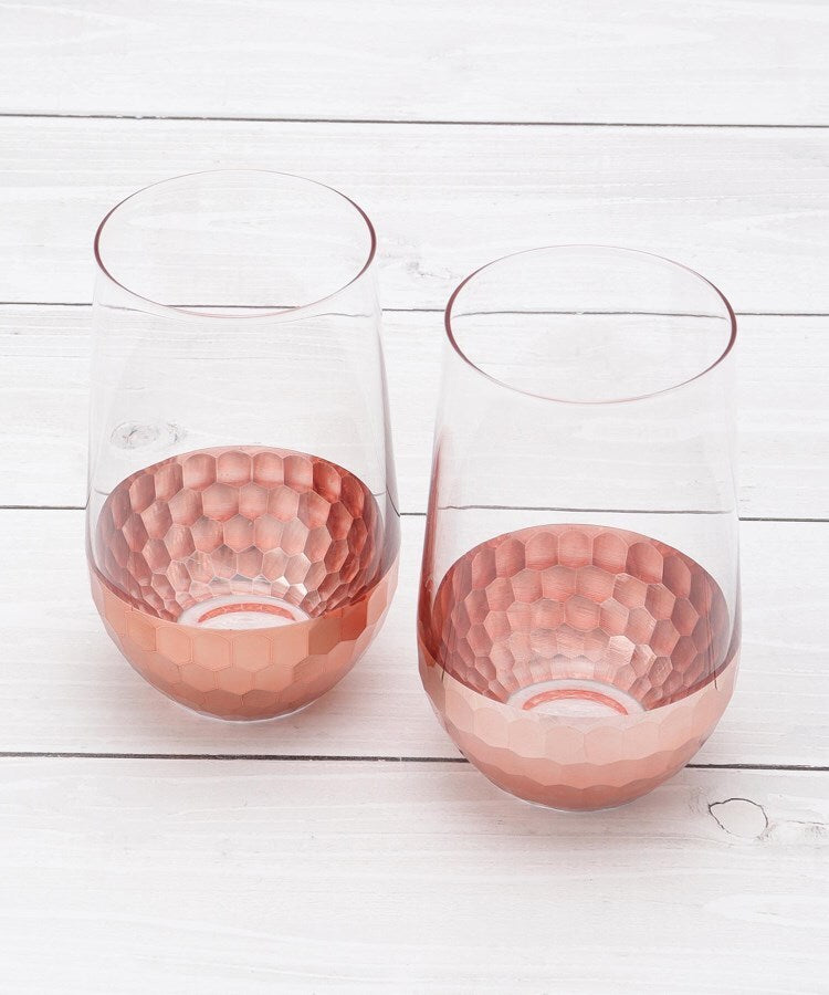 ワンズテラス one'sterrace ◆ブリアン ペアガラスタンブラー 400ml【返品不可商品】 （ソノタ(879)） ソノタ(879)