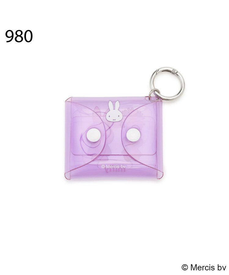 ワンズテラス one'sterrace ◆【先行販売】Dick Bruna miffy クリアマルチケース SS pistachio&lavender （ラベンダー(980)） ラベンダー(980)