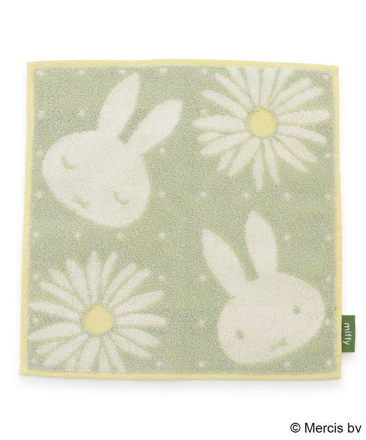 ワンズテラス one'sterrace ◆【先行販売】Dick Bruna miffy ミニタオル pistachio&lavender （グリーン(922)） グリーン(922)